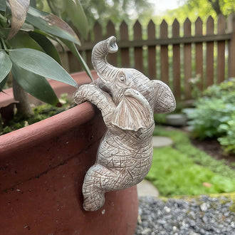 Hand Painted Elephant Pot Hugger