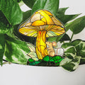 Fairy Mushroom Flower Pot Decor - Garden Home Potted Plant Ornament Decoration