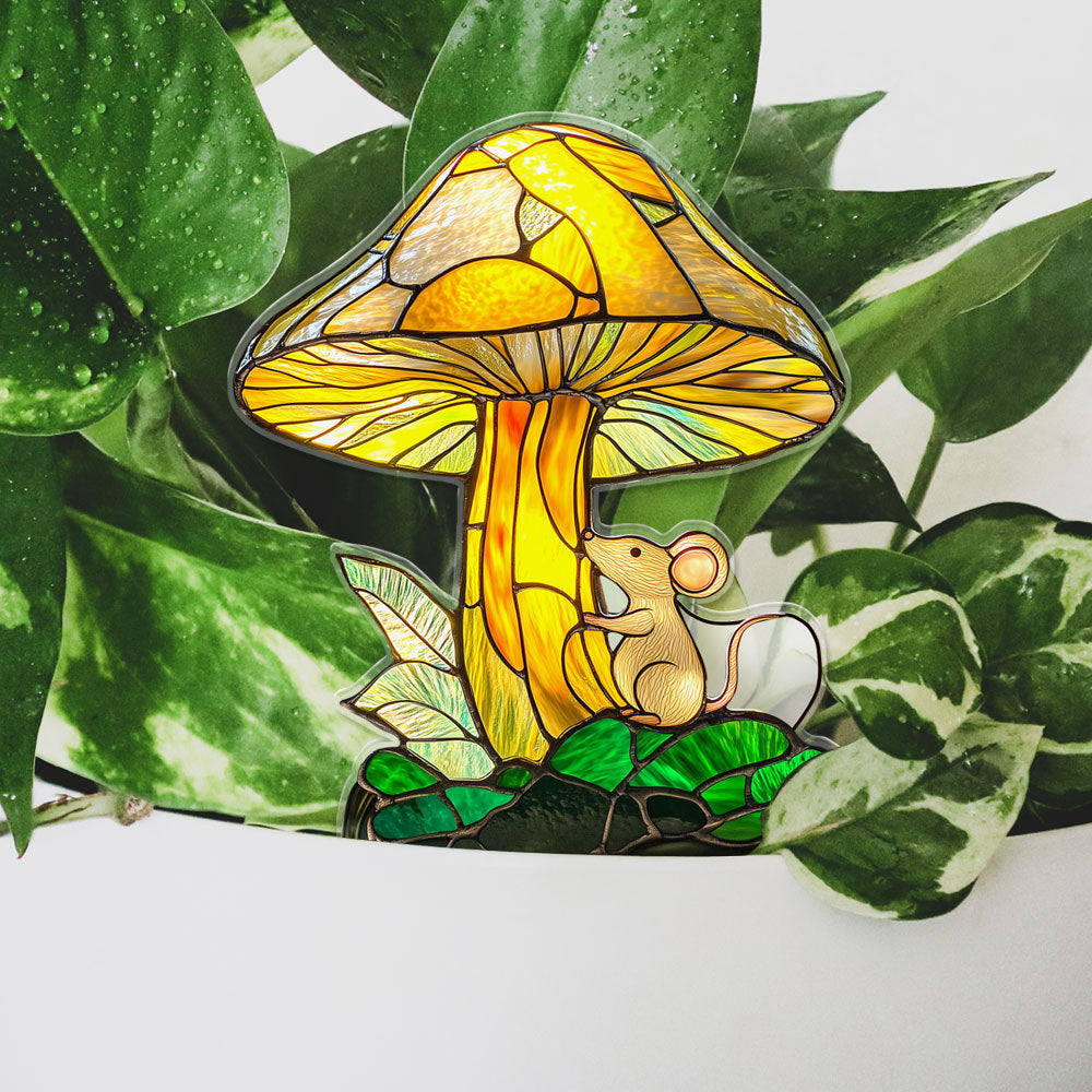 Fairy Mushroom Flower Pot Decor - Garden Home Potted Plant Ornament Decoration