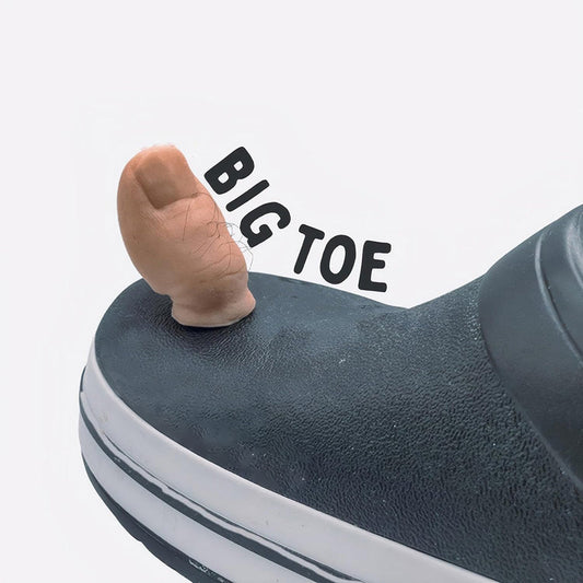 2 Pcs - Big Toe Shoe Charm - Funny Shoe Decoration
