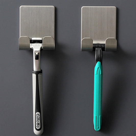 2 Pcs - Punch Free Stainless Steel Wall Hook-Next Deal Shop-Next Deal Shop