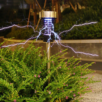 2 Pcs - Solar Powered Mosquito Repellent Light