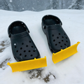 Snow Plow Shoe Charm - 2 Pcs, Funny Shoe Decor