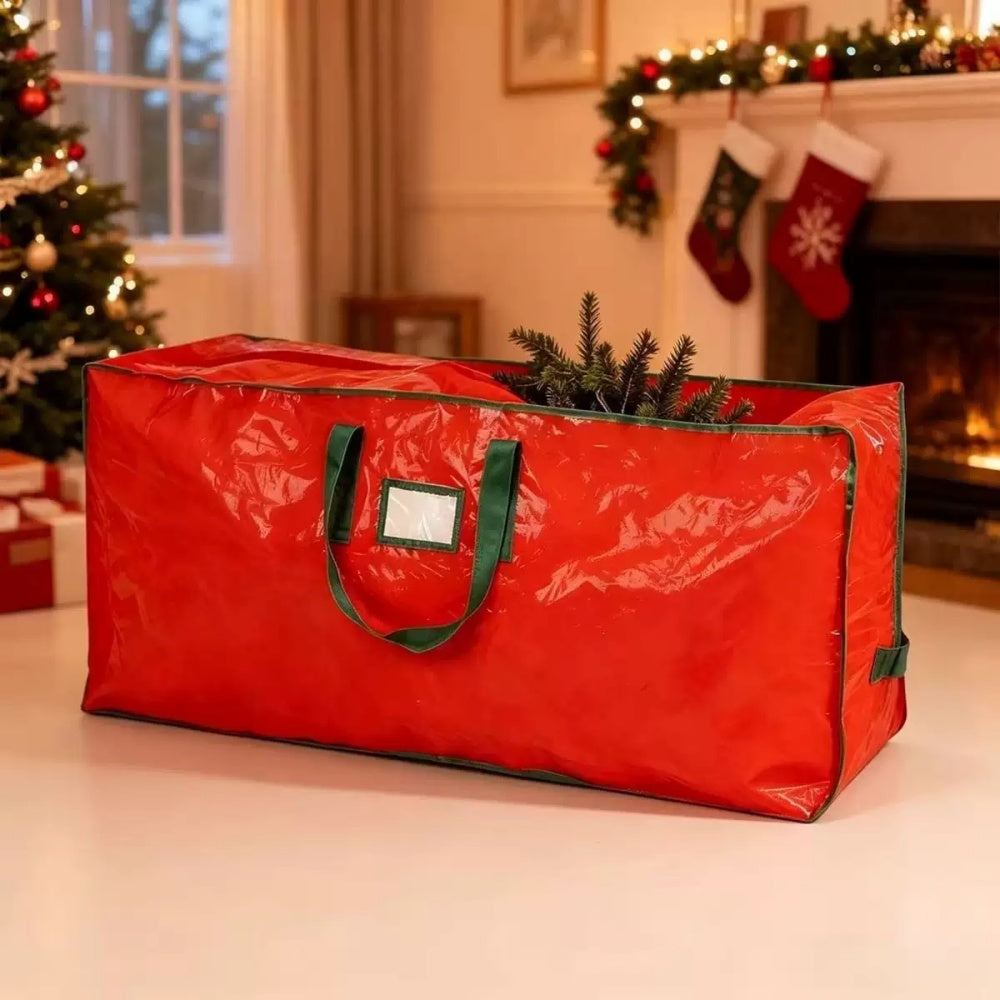 Christmas Tree Storage Bag - Xmas Seasonal Holiday Storage Organizer Accessory
