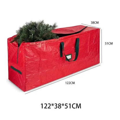 Christmas Tree Storage Bag - Xmas Seasonal Holiday Storage Organizer Accessory