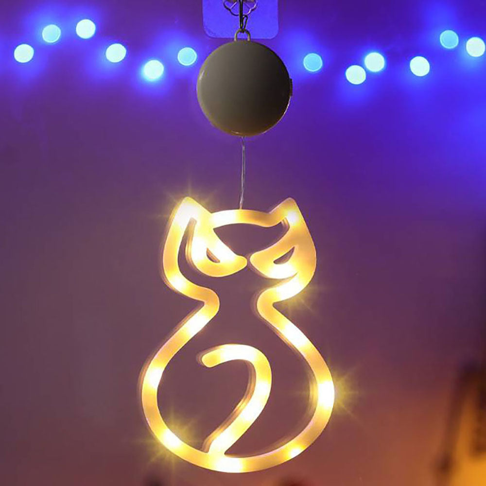 Festive Halloween LED Window Light