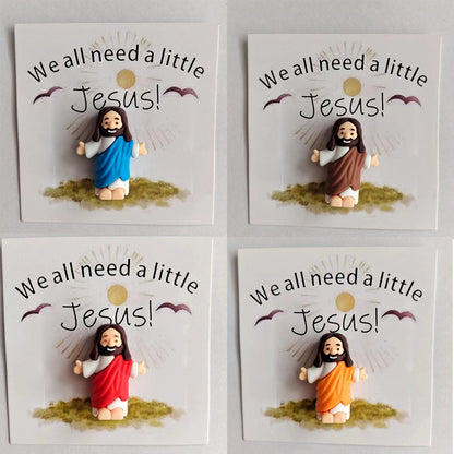 4 Pcs - Little Jesus Pocket Card-Next Deal Shop-Next Deal Shop