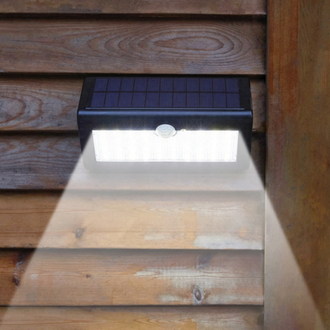 400 Lumens Solar-Powered Motion Sensor Light - Super Bright, No Wiring Needed, Easy Installations.