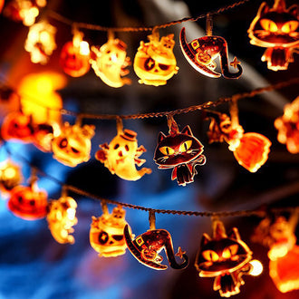 4.92 ft 10 LED Adorable Halloween String Light