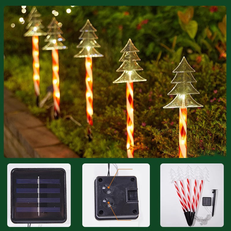 5-in-1 Solar Powered Christmas Outdoor Stake Light-Next Deal Shop-Next Deal Shop