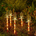 5-in-1 Solar Powered Christmas Outdoor Stake Light