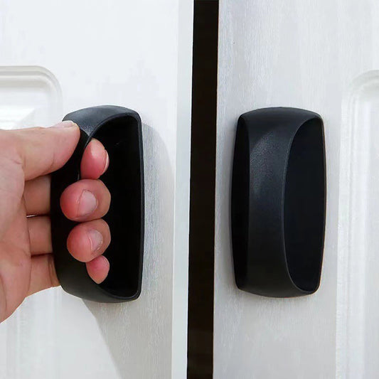 4 Pcs - Self Adhesive Cabinet Handle - No Drill Pull Knob For Home Kitchen Drawer Cabinet Door