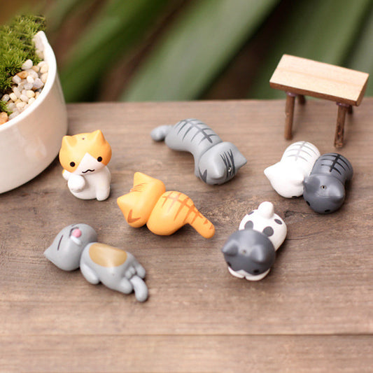 6 Pcs - Miniature Cat Ornament-Next Deal Shop-Next Deal Shop