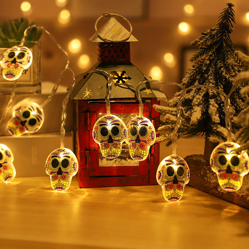 9.84 ft 20 LEDs Adorable Halloween String Light-Next Deal Shop-Skull-Next Deal Shop
