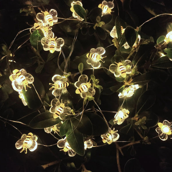 Led Light Bee 9.84 ft 30 LEDs Bee String Light – nextdealshop.co.uk