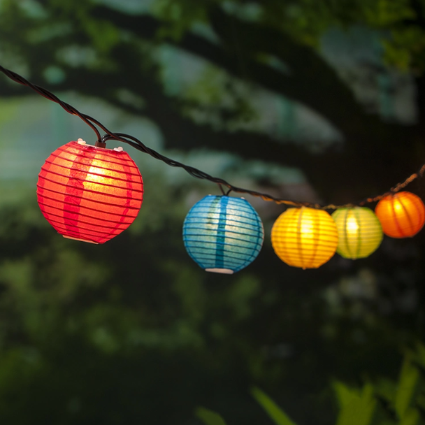 9.84ft 20 LEDs Colorful Lantern String Light-Next Deal Shop-Next Deal Shop