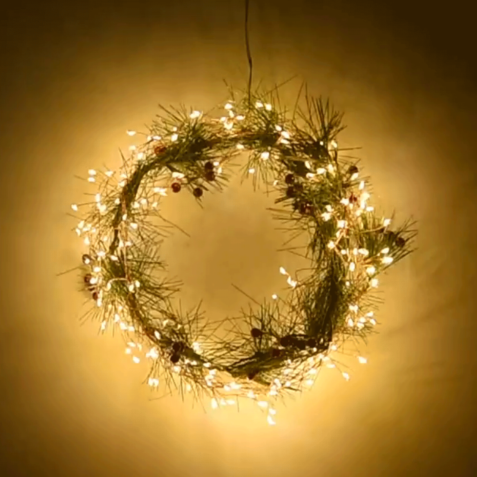 6.56ft Copper Wire Firecracker String Light-View 3-Next Deal Shop