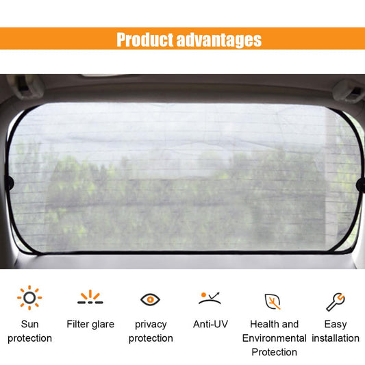 Car Rear Window Sunshade with Suction Cup-Next Deal Shop-Next Deal Shop