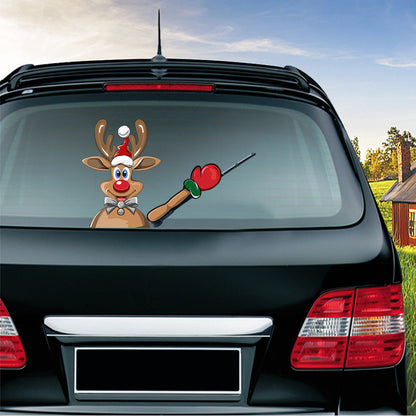 Christmas Car Rear Windshield Wiper Decoration-Next Deal Shop-Reindeer-Next Deal Shop