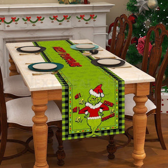 Naughty Christmas Table Runner