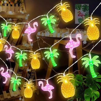 19.7 ft 40 LED Tropical Beach Hawaiian String Light