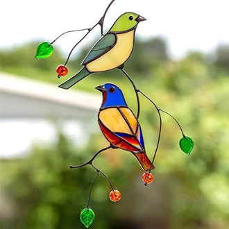 Colorful Birds Hanging Decor