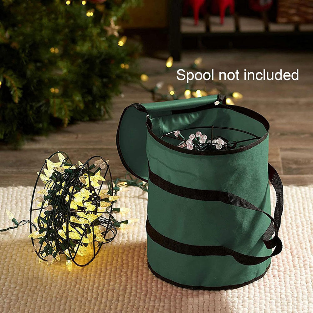 Christmas Light Storage Bag - Home Holiday Light Organizer