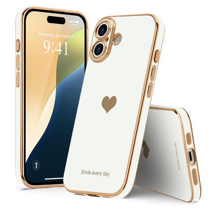 Elegant Love Heart Case for iPhone 16 Series-Next Deal Shop-iPhone16-Next Deal Shop