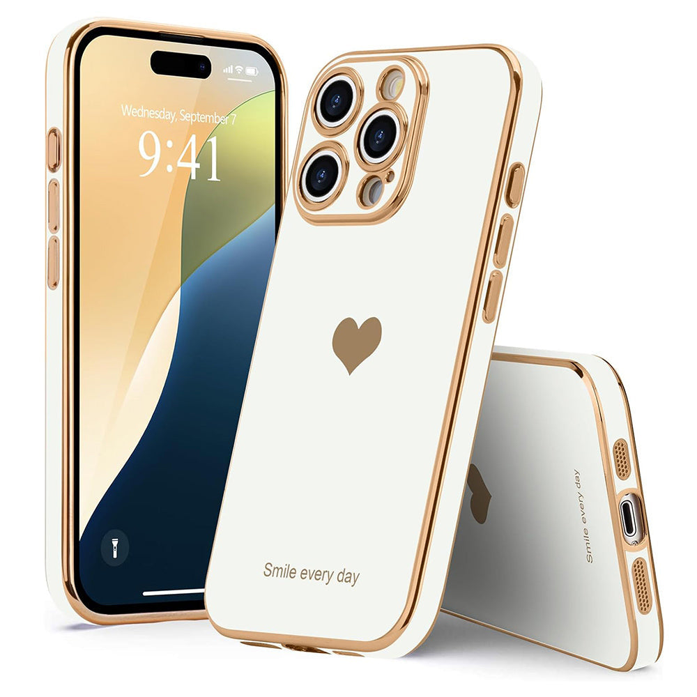 Elegant Love Heart Case for iPhone 16 Series-Next Deal Shop-iPhone16pro-Next Deal Shop
