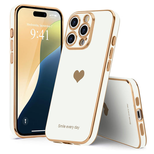 Elegant Love Heart Case for iPhone 16 Series-Next Deal Shop-iPhone16pro-Next Deal Shop