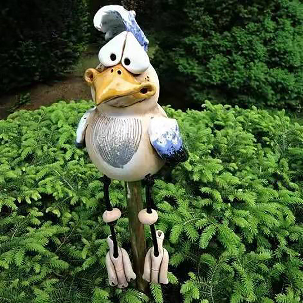 Funny Chicken Garden Decor-Next Deal Shop-Blue-Next Deal Shop