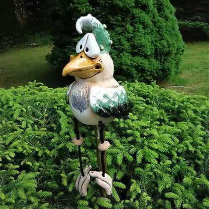 Funny Chicken Garden Decor-Next Deal Shop-Green-Next Deal Shop