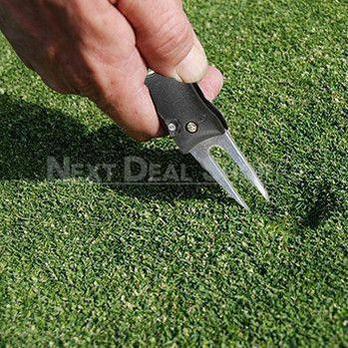 Funny Golf Gifts & Accessories Collection-Next Deal Shop-Stainless Steel Foldable Divot Repair Tool-Next Deal Shop