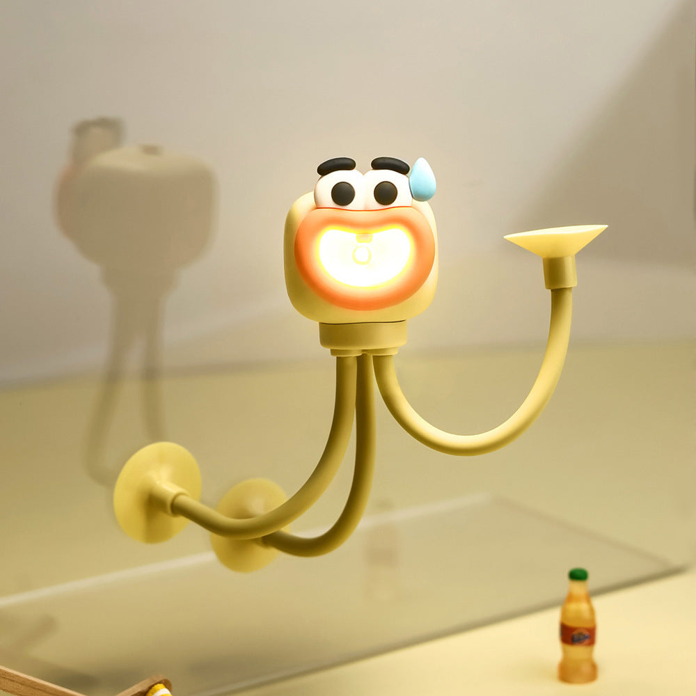 Funny Octopus Night Light with Suction Cup-Next Deal Shop-Yellow-Next Deal Shop
