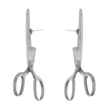 Funny Scissor Earrings-Next Deal Shop-Next Deal Shop
