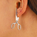 Funny Scissor Earrings - Novelty Cute Statement Jewelry for Women Party Daily Wear