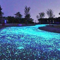 Glow-in-the-Dark Ambient Garden Pebbles - Luminous Pathway & Flower Bed Decor