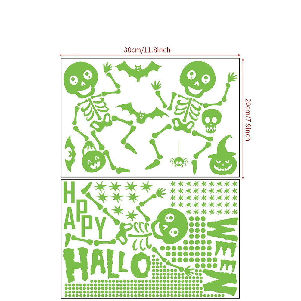 Glow in the Dark Skeleton Stickers-Next Deal Shop-Next Deal Shop