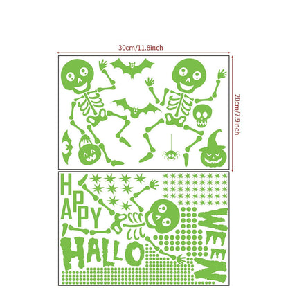 Glow in the Dark Skeleton Stickers-Next Deal Shop-Next Deal Shop