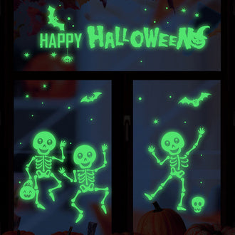 Glow in the Dark Skeleton Stickers