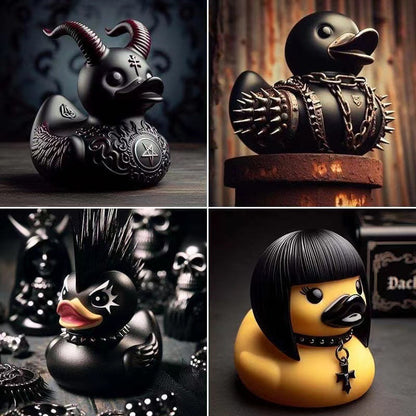 Gothic Resin Duck Figurine-Next Deal Shop-Next Deal Shop