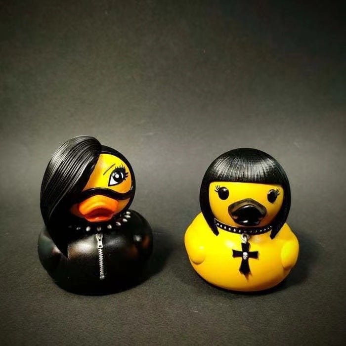 Gothic Resin Duck Figurine-Next Deal Shop-Next Deal Shop
