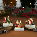 Hand Painted LED Christmas Decor - Home Table Mantel Shelf Holiday Decor