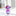 Handmade Purple Crystal Glass Mushroom with Ladybug Figurine - 2.7-Inch