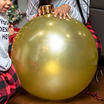 Inflatable Christmas Ornament Ball-Next Deal Shop-Gold-18 inches-Next Deal Shop