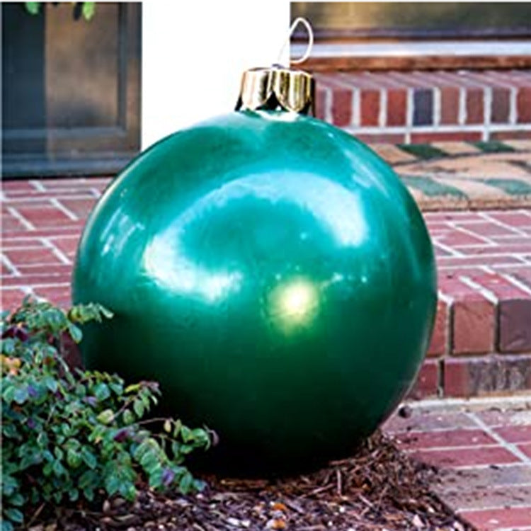 Inflatable Christmas Ornament Ball-Next Deal Shop-Green-18 inches-Next Deal Shop