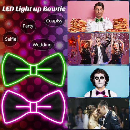 LED Light up Bow Tie-Next Deal Shop-Next Deal Shop