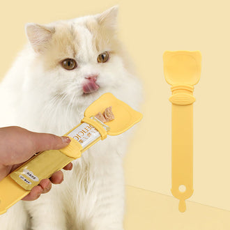 Lickable Cat Treat Spoon