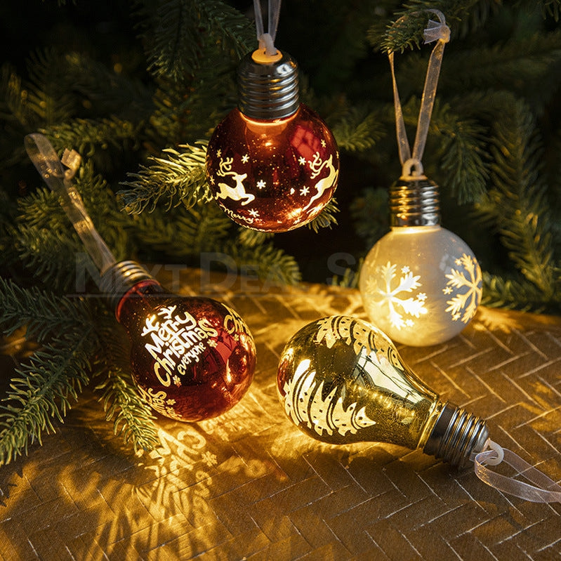 Light Up Christmas Tree Bauble Ornament-Next Deal Shop-Next Deal Shop