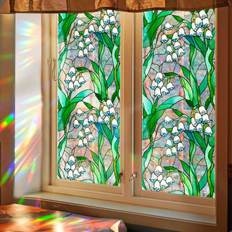 Lily of The Valley Window Privacy Film